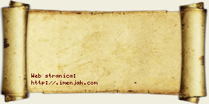 Rafailo Aksentijević vizit kartica